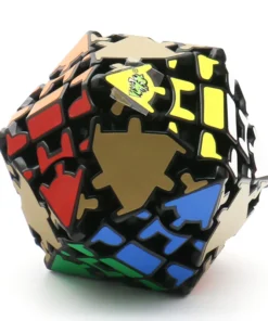 Icosahedron 3x3 Puzzle Cube - Home & Car Dashboard Decor, Black 1