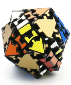Icosahedron 3x3 Puzzle Cube - Home & Car Dashboard Decor, Black 4