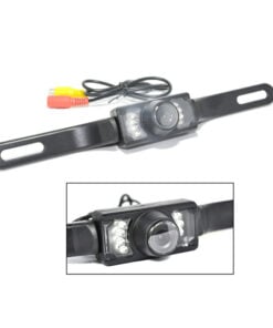 Alternative view of Licence Plate Backup Camera – 170° Wide Angle, Night Vision, Waterproof, RCA Output with Guide Lines