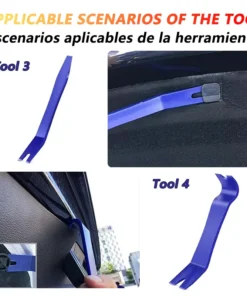 iLMH Car Hand Tool Set Car Disassembly Tool Kit Stereo Repair DVD Repair Tool Dashboard Removal Tool Interior Plastic Trim Panel 5