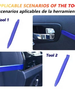iLMH Car Hand Tool Set Car Disassembly Tool Kit Stereo Repair DVD Repair Tool Dashboard Removal Tool Interior Plastic Trim Panel 4