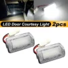 2X Car LED Door Courtesy Light for Toyota Camry Sienna Avalon Tundra Venza Highlander/Sequoia 4Runner Mirai Prius V Plug-IN 86 1