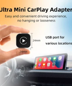 2in1 Wireless CarPlay Dongle Wireless Android Auto Adapter AI Smart Box Car Intelligent Systems For Car With Wired CarPlay 3