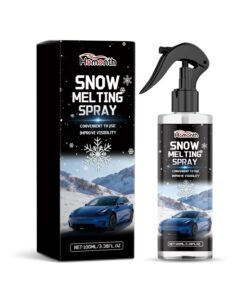 Snow & Ice Melting Spray for Car Windshield - De-Icer, 100 ml