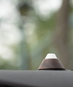 Wooden Volcano Car Diffuser with Essential Oil - Dashboard Air Freshener