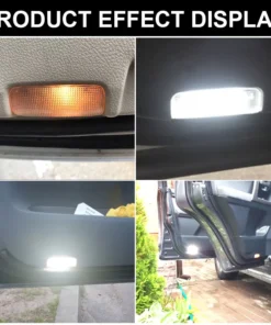 2X Car LED Door Courtesy Light for Toyota Camry Sienna Avalon Tundra Venza Highlander/Sequoia 4Runner Mirai Prius V Plug-IN 86 5