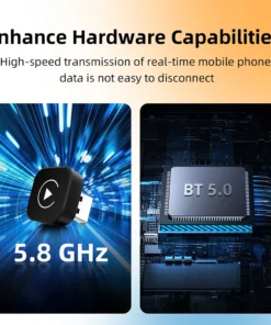 2in1 Wireless CarPlay Dongle Wireless Android Auto Adapter AI Smart Box Car Intelligent Systems For Car With Wired CarPlay 5