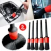 Car Care Starter Kit - Detailing Brushes, Valve Stem Caps & Magnetic Phone Plates