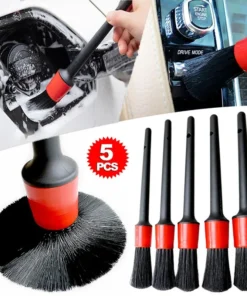 Car Care Starter Kit - Detailing Brushes, Valve Stem Caps & Magnetic Phone Plates