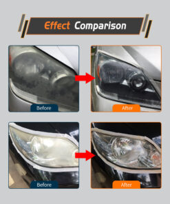 Alternative view of HGKJ Headlight Restoration Kit - Removes Yellowing, Haze & Scratches from Car Headlights