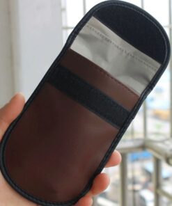 Alternative view of Faraday Key Fob Pouch – RFID Signal Blocking Bag for Keyless Entry Car Keys
