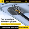 Car Bluetooth 5.4 Speaker Car Phone HandsFree Wireless Bluetooth Speaker Kit with Visor Clip Support Siri Google Voice Assistant 1