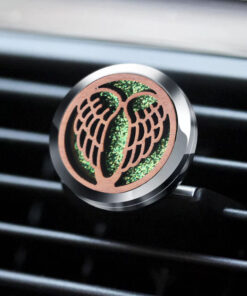Wooden Car Vent Clip Essential Oil Diffuser - Aromatherapy Air Freshener, 21 Designs
